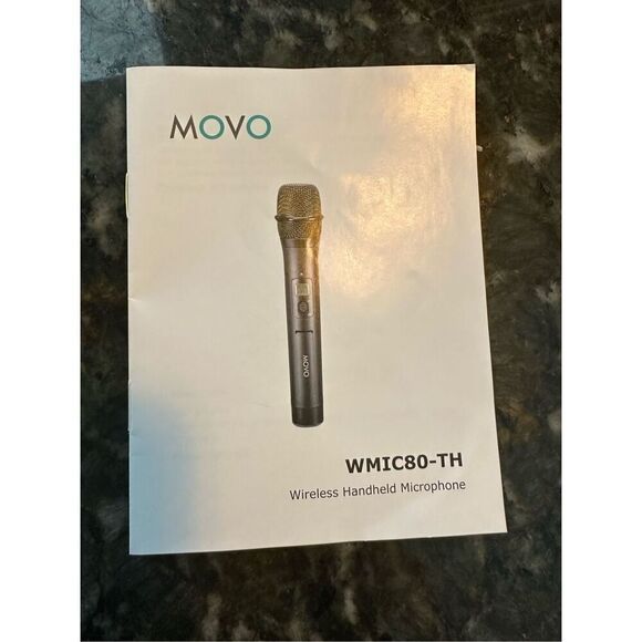 Movo WMX-20 TH Handheld Wireless Microphone with Built-in Transmitter- Cardioid - Picture 8 of 8